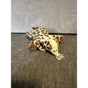 Philips Avent Baby Giraffe Plush Stuffed Pacifier Holder Comfort Soother 8"
